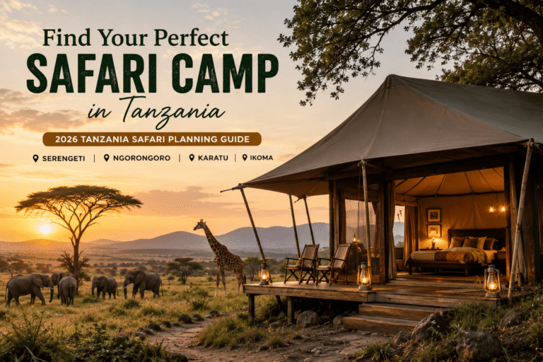 Find Your Perfect Safari Camp in Tanzania (2026 Guide)
